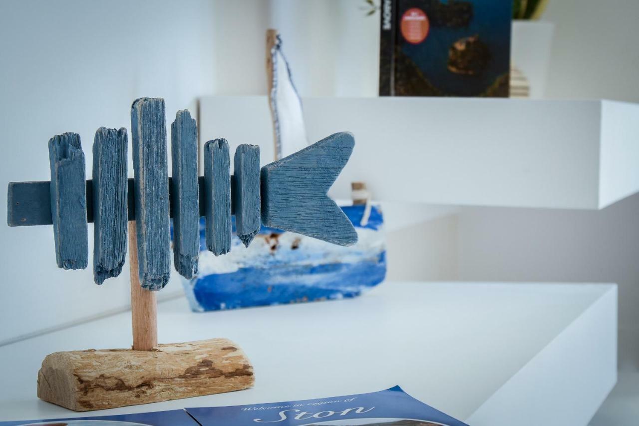 Oyster Paradise Blue Apartment Ston Eksteriør bilde